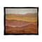 Stupell Industries Desert Landscape Mountain Range Framed Floater Canvas Wall Art